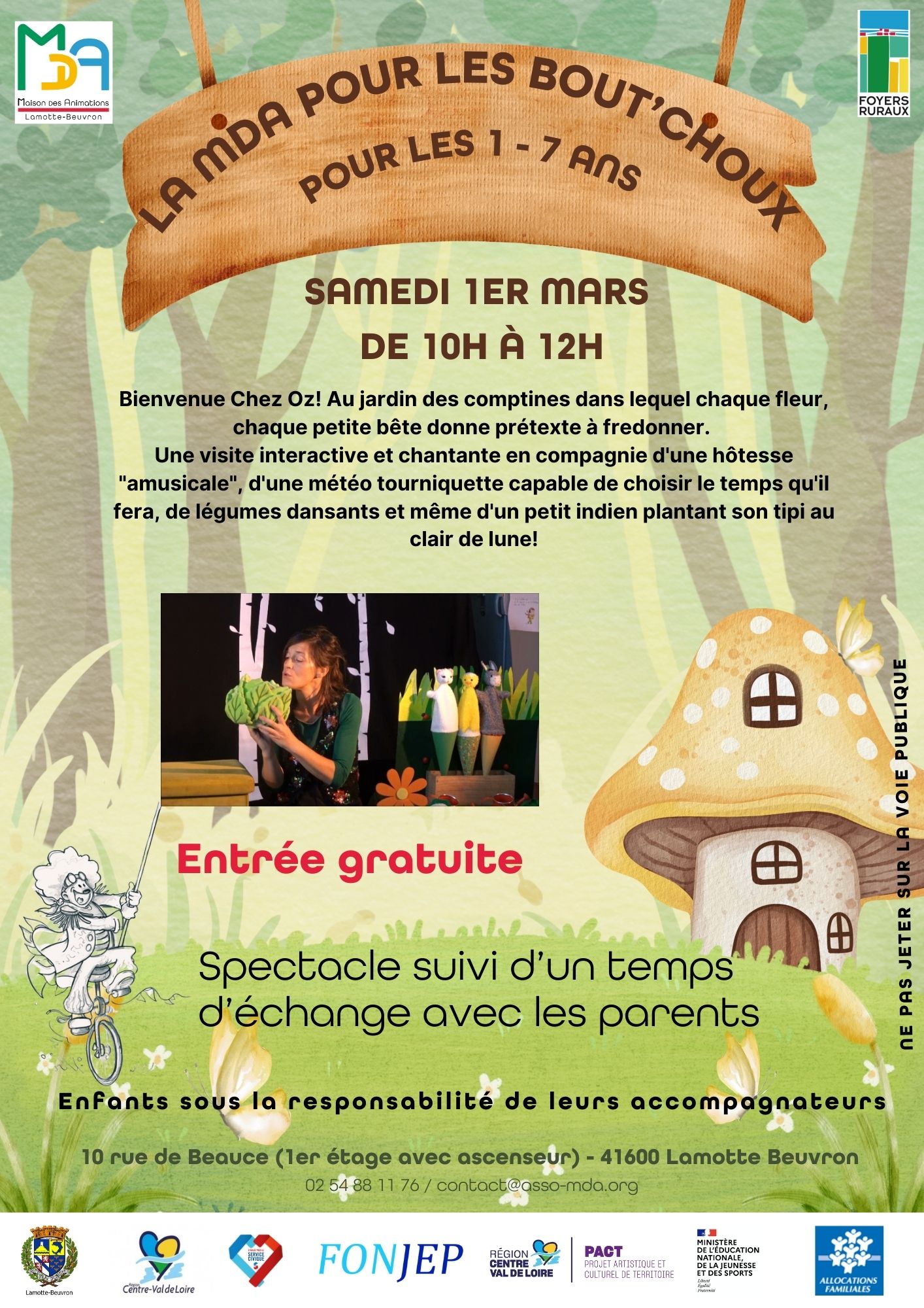 LA MDA POUR LES BOUT’CHOUX 1 mars 2025